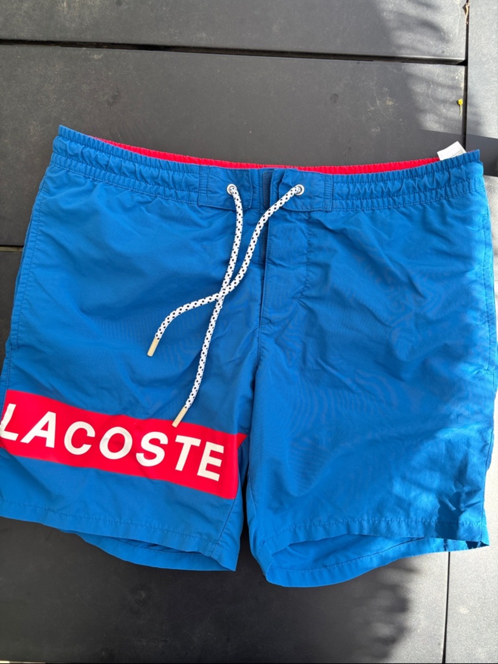Lacoste Vintage Blue Men's Swim Shorts